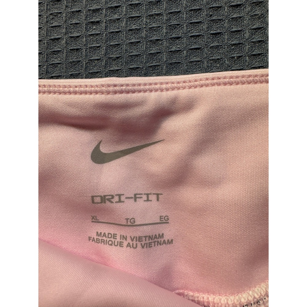 Nike One Capri Leggings Girls XL Pink Navy Grey - Picture 4 of 12